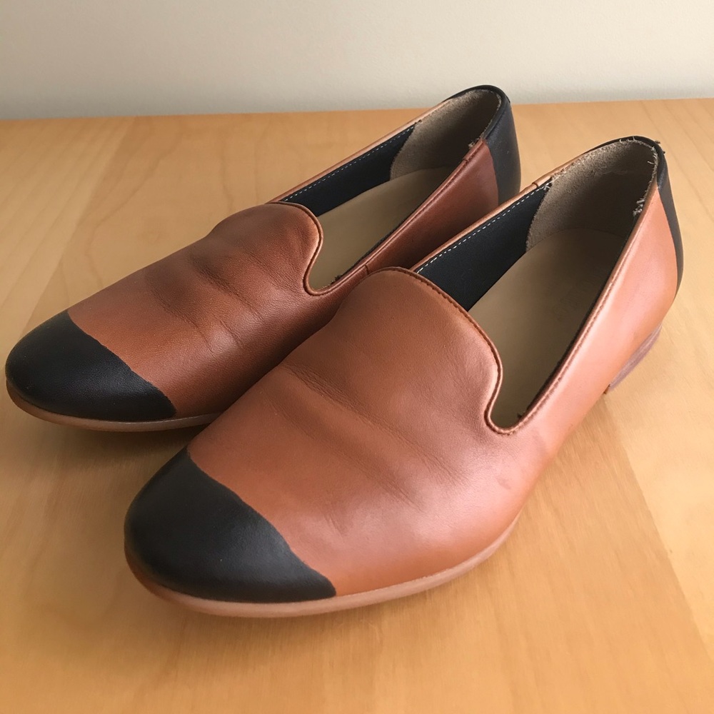 Sebago Hutton Smoking Flat Leather Loafer